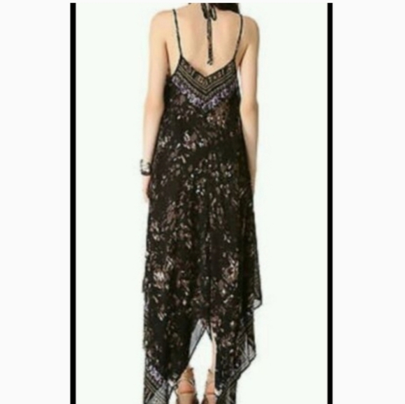 Free People hankerchief hem Wild Divine maxidress - Picture 7 of 7